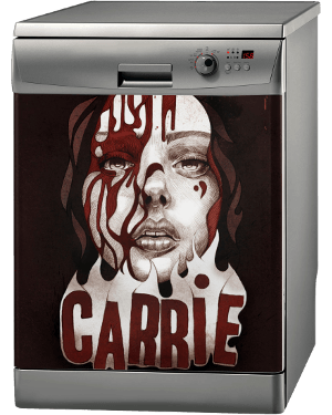 Lámina Magnética para lavavajillas de la película Carrie