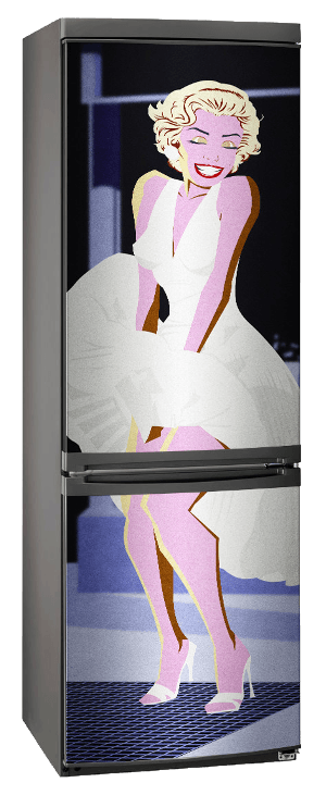 Lámina Magnética para frigorífico de Marilyn Monroe