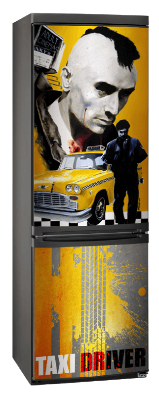 Lámina Magnética para frigorífico de la película Taxi Driver